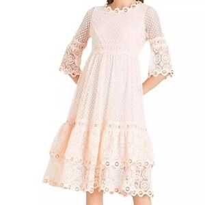 Maje Roso Guipure Lace Dress